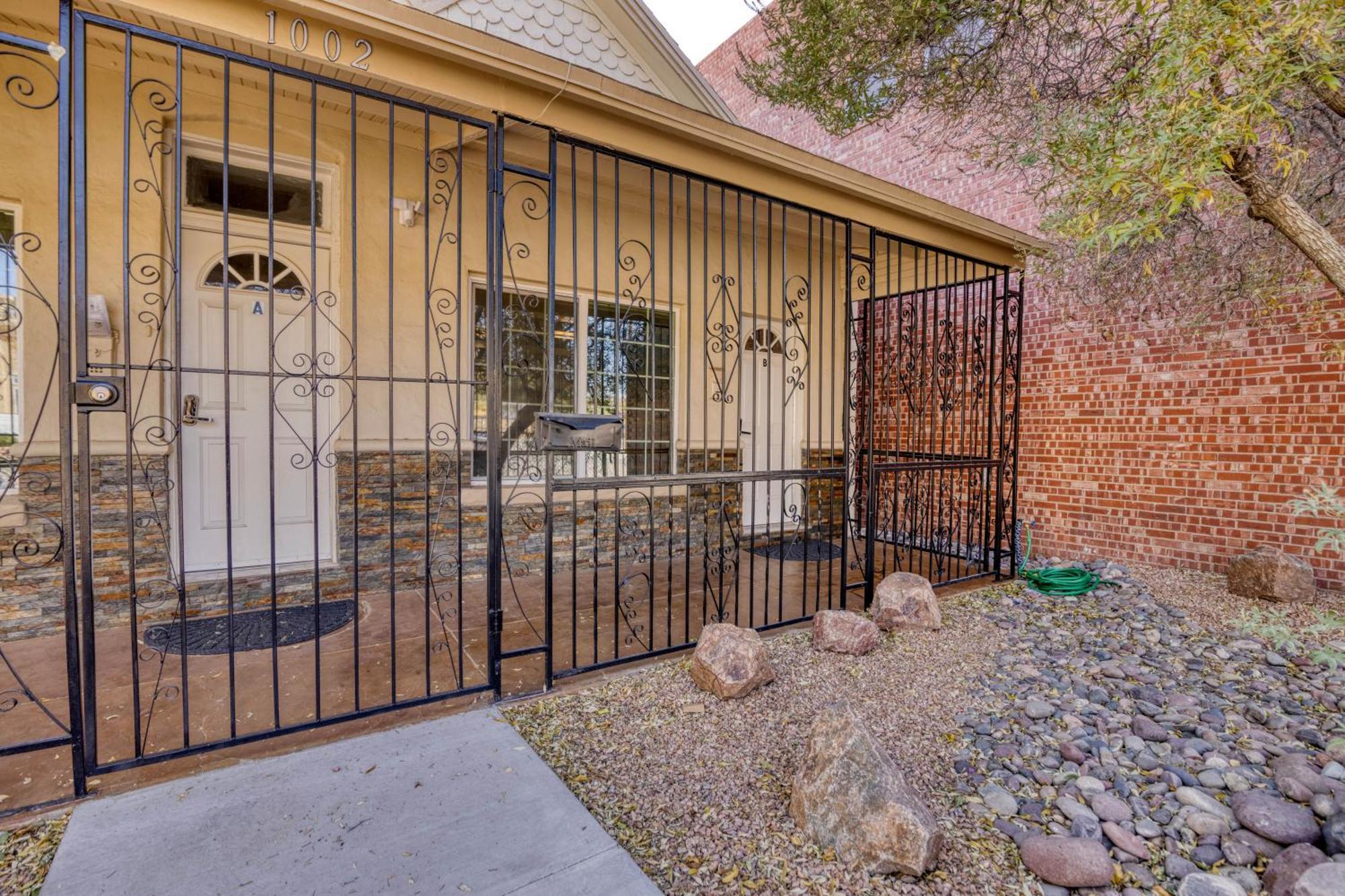 Close To All, Restful Duplex A In Downtown, Utep, Hospitals Ел Пасо Екстериор снимка